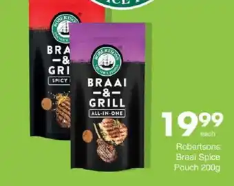 Save Robertsons Braai Spice Pouch offer