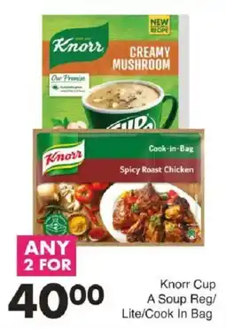 Save Knorr Cup A Soup Reg/Lite/Cook In Bag offer