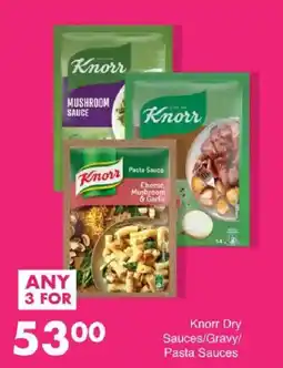 Save Knorr Dry Sauces/Gravy/Pasta Sauces offer