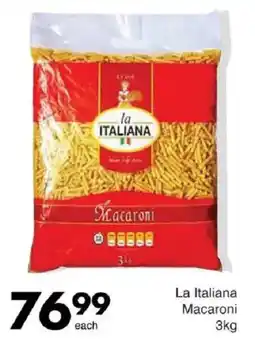 Save La Italiana Macaroni offer