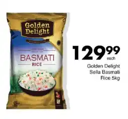 Save Golden Delight Sella Basmati Rice offer