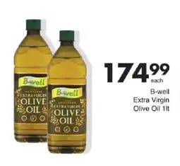 Save B-well Extra Virgin Olive Oil offer