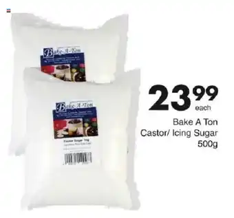 Save Bake A Ton Castor/ Icing Sugar offer
