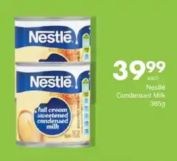 Save Nestlé Condensed Milk offer