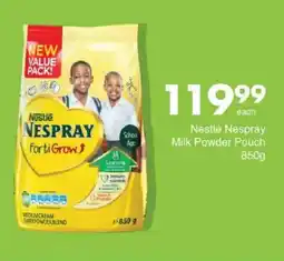 Save Nestlé Nespray Milk Powder Pouch offer