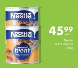 Save Nestlé Treat Caramel dairy dessert offer