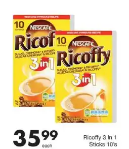 Save Nescafe Ricoffy 3 In 1 offer