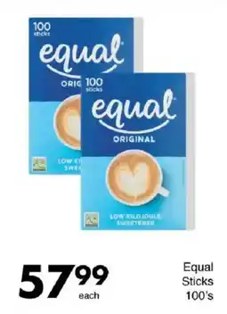 Save Equal Sticks offer