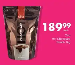 Save Ciro Hot Chocolate offer