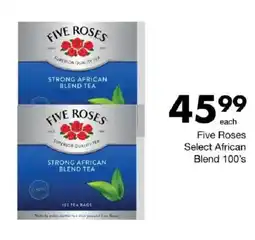 Save Five Roses Select African Blend 100's offer