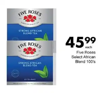 Save Five Roses Select African Blend 100's offer