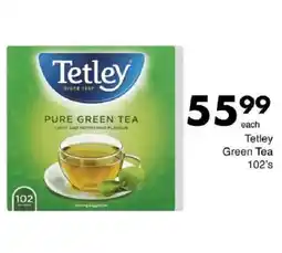 Save Tetley Green Tea offer