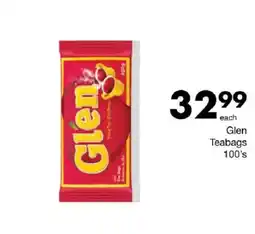 Save Glen Teabags offer