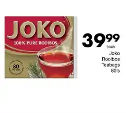 Save Joko Rooibos Teabags offer