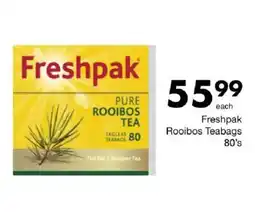 Save Freshpak Rooibos Teabags offer