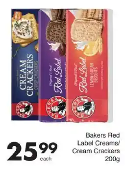 Save Bakers Red Label Creams/Cream Crackers offer