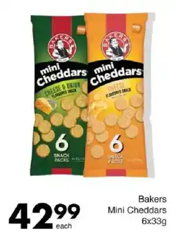 Save Bakers Mini Cheddars offer