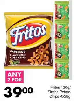 Save Fritos Barbecue Flavoured Corn Chips offer