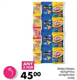 Save Simba Niknaks Fritos Doritos offer