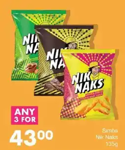Save Simba Nik Naks offer
