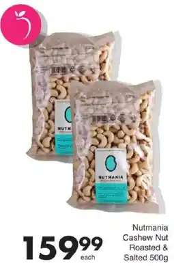 Save Nutmania Cashew Nut Roasted & Salted offer