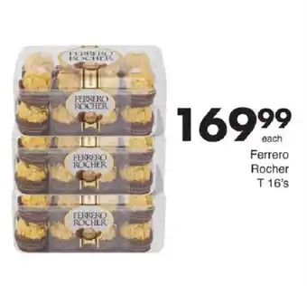 Save Ferrero Rocher T 16's offer