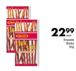 Save Snaxels Choc Stix offer