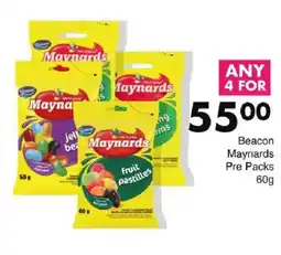 Save Beacon Maynards Pre Packs offer