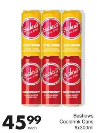 Save Bashews Cooldrink Cans offer