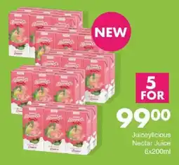 Save Juiceylicious Nectar Juice offer