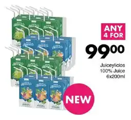 Save Juiceylicios 100% Juice offer