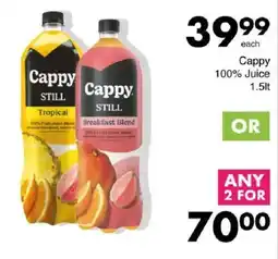Save Cappy 100% Juice offer