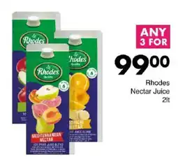 Save Rhodes Nectar Juice offer