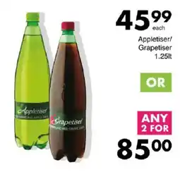 Save Appletiser/ Grapetiser offer