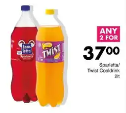 Save Sparletta/Twist Cooldrink offer
