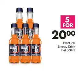 Save Blast 2.0 Energy Drink offer