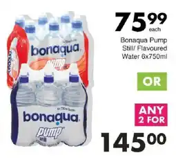 Save Bonaqua Pump Still/ Flavoured Water offer
