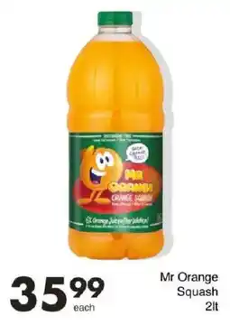 Save Mr Orange Squash offer