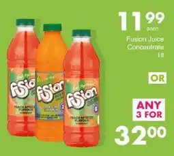Save Fusion Juice Concentrate offer