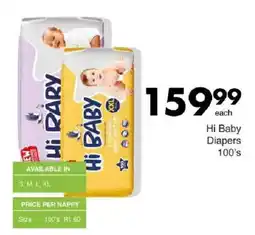 Save Hi Baby Diapers offer