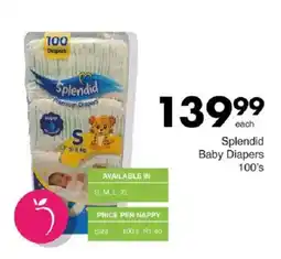 Save Splendid Baby Diapers offer