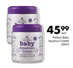 Save Reitzer Baby Aqueous Cream offer