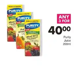 Save Purity Juice offer