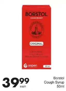Save Borstol Cough Syrup offer