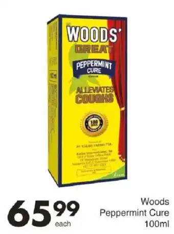 Save Woods Peppermint Cure offer