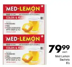 Save Med Lemon Sachets offer