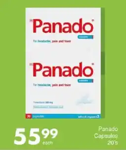 Save Panado Capsules offer