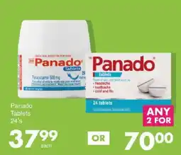 Save Panado Tablets offer