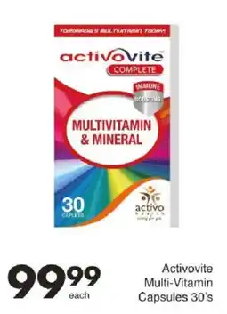 Save Activovite Multi-Vitamin Capsules offer