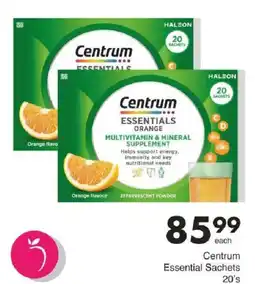 Save Centrum Essentials Sachets offer